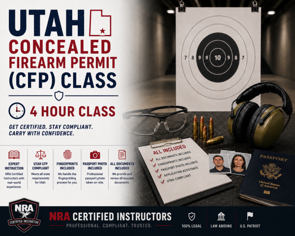 UTAH CONCEALED FIREARM PERMIT (CFP)